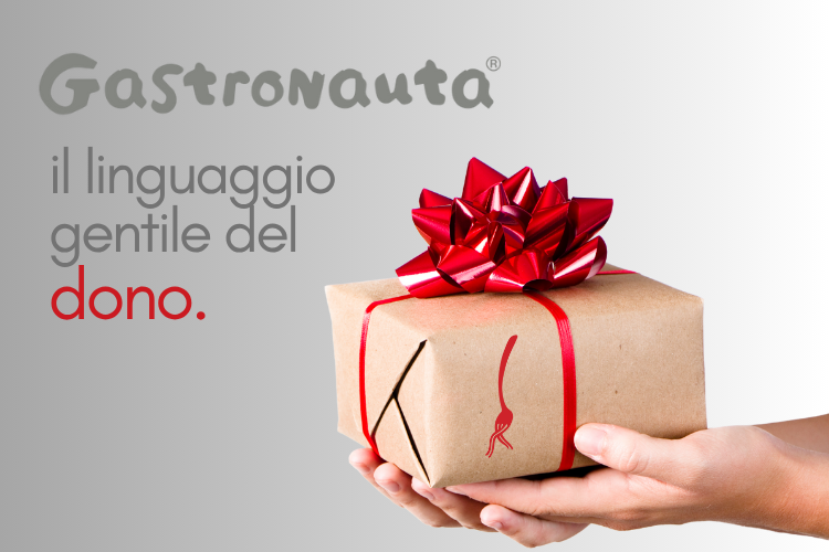 Grafica che rappresenta il gesto del dono
