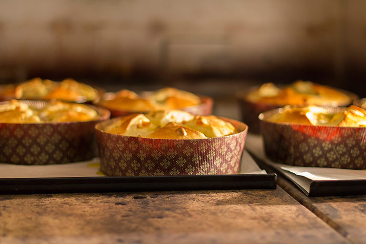 Produzione del panettone